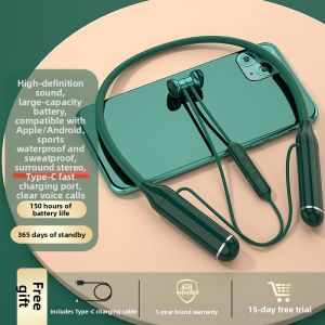 Kinbas | Long-lasting Noise Cancelling Neckband In-ear Earphones 200hours