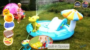 INTEX Crocodile Park Pool Inflatable Pool Children Toy Play Ground Swimming Pool Kolam Mainan Budak 57165