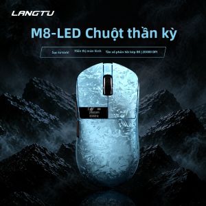 LANGTU | Gaming Ergonomic Lightweight LED Wireless Bluetooth Mouse