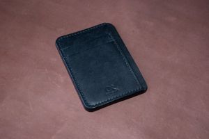 Tempat kartu dompet kulit minimalis Dompet kulit kompak Dompet Kulit untuk pria Hadiah sempurna untuknya