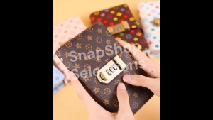 Envelope Lockable Cash Savings Book – Save Money Savings Challenge Large Capacity Money Organizer with Password Protection (Holds 100 pcs)