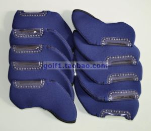 GOG | Nylon Universal Blank Golf Club Iron Covers 10 Pieces/Set