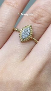 HABIB MYRA | Diamond Ring in 375/9K Yellow Gold 268550124