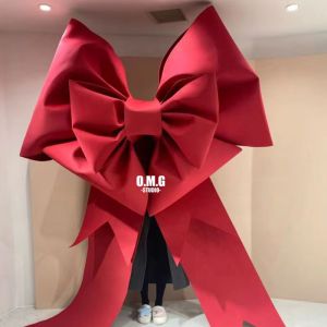 INS Internet Celebrity 1.8 M Oversized Bows Birthday Party Decoration Wedding Room Layout Photo Props Giant Bows