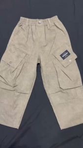 กางเกงคาร์โก้เด็ก ทรงเท่ ใส่สวย แมตช์ง่าย ใส่ได้ทุกลุค (STREET229)