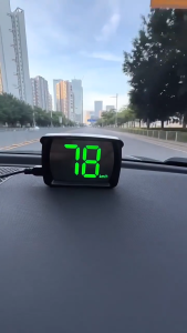 GPS Đồng hồ tốc độ kỹ thuật số ô tô Plug & Play Khả năng tương thích đa năng Màn hình hiển thị đầu xe HUD