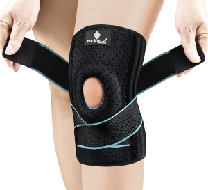 NEENCA Professional Knee Brace for Knee Pain Adjustable Knee Support with Patella Gel Pad & Side Stabilizers Medical for Arthritis Meniscus Tear Injury Recovery Pain Relief ACLSports. AC054
