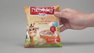 [GÓI LẺ] - YENVIET - Cháo yến trẻ em YenViet 3 vị: Thịt bằm Bò bằm bó xôi Thịt bằm rau củ Cháo Yến Việt (50g/gói)