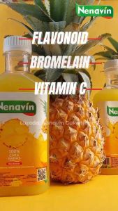 Nenavin Cuka Nanas 300 ml Bantu Atasi Diabetes Kolesterol dan Asam Urat