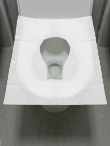 Disposable Toilet Seat Cover Paper 120 Pieces Portable Travel Convenient Soluble Water Pregnant Women Anti-Bacterial Mat Paper