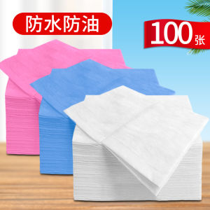 Ga Giường Dùng Một Lần Chống Dầu Chống Nước Ga Giường Mát Xa Chuyên Dùng Cho Thẩm Mỹ Viện Đệm Giường Dày Dặn Có Lỗ Có Ngăn Dầu Bẩn 100 Tờ