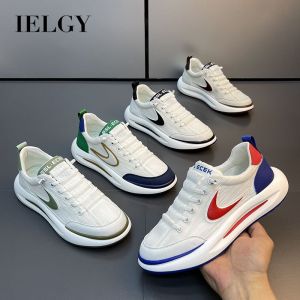 Ielgy Giày nam lưới mùa hè Giày thể thao thông thường mới Giày thường ngày nhẹ thấp thoáng khí Giày Chạy Bộ dễ phối