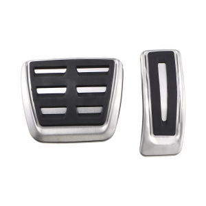 For Porsche Macan Macan S 2019 - 2026 LHD Pedals Accelerator Gas Brake Pedal Cover Foot Rest Pad Protector Interior Accessories