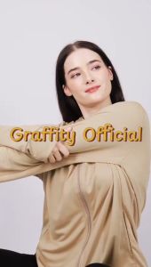 GRAFFITY - Jaket Dry Fit Olahraga Wanita Premium / Jacket Running Anti UV Terbaru