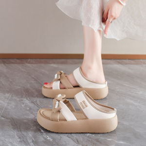 MAOLI | Elevated Soft Sole Comfortable Slip On Sandals