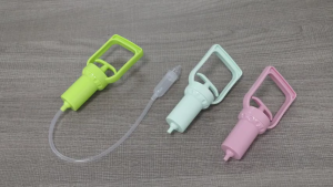 1PCS Nose Aspirator Hand Pulled Baby Nose Mucus Cleaner for Newborns Soft Silicone