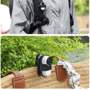 360 Degree Adjustable Universal Clip for Insta360 GO3S Backpack Hat Clamp Protective Frame School Bag Accessory Sunnylife