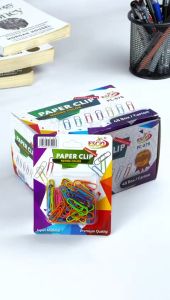 ESCO Klip Kertas / Penjepit Kertas / Paper Clip Neons Color PC-878