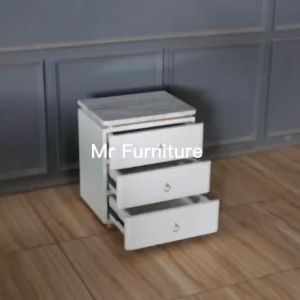 Nakas Laci 3 Top Marmer Putih Carrara