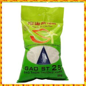 Gạo ST25 Dẻo mềm 5kg Đặc Sản Sóc Trăng