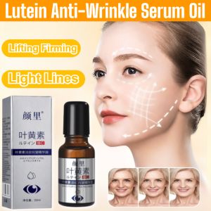 Lutein Anti-Wrinkle Serum Oil Lifting Firming Face Essence Brightening Moisturizing Nourishing Anti-Aging Facial Essence Oil
