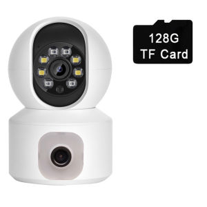 HD PTZ Wireless Surveillance Cameras Wifi Monitoring Webcam 360° Rotation Mobile Phone Remote Home Baby Monitor with IP Camera