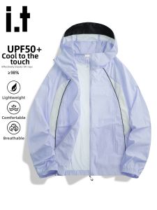 izzue | Sun Protection Hooded Ice Silk Shirt