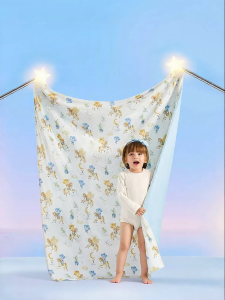 Baby Cooling Blanket Antibacterial Thin Quilt