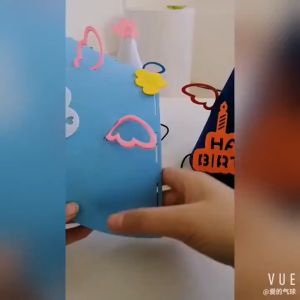 TAIYO Topi Ulang Tahun 3D Kerucut Pesta Dekorasi Birthday Anak