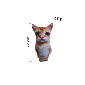 El Gato Cat Plush Đồ Chơi Mèo Nhồi Bông Mô Phỏng Dễ Thương Trang Trí Đồ Chơi Cho Người Lớn Tuổi Từ 16-28 PP Cotton Đồ Chơi Búp Bê