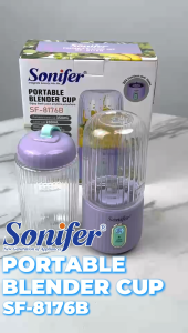 Sonifer Portable Juicer Blender For Baby Food Rechargeable Mini Fruit Juicer Free Travel Cup Househo