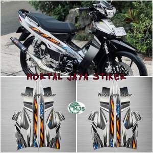STIKER STRIPING FULL SET LIS LES YAMAHA F1ZR FIZR 2004 2005 STANDAR