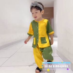 Bà ba cho bé - Bà ba truyền thống cho bé đi chơi Tết đi Chùa đi học đi tiệc (7-35kg)