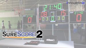 1Tiangge SureScore 2 - Portable Wireless Basketball Scoreboard – Digital Electronic Game Scoring System 1 Year Warranty TVNot Included