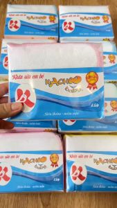 Túi 10 Cái Khăn Sữa 5 Lớp Sợi Mềm KACHOO BABY- Khăn Gạc Xô cho bé - Khăn sữa cotton 100% mềm mịn thấm hút tốt