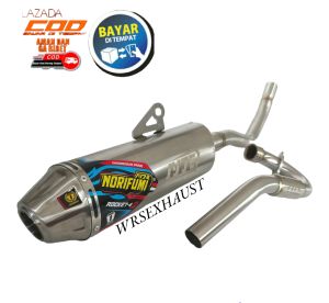Knalpot Norifumi Rocket 4 SS CRF150 KLX150 DTRACKER BF EXTREM DAN WR155
