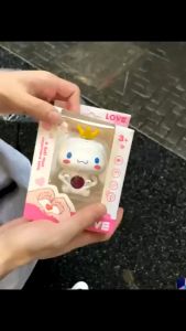 【Hadiah Hari Anak】Versisuara I LOVE YOU Cinnamonroll Melody Lotso Kuromi Sanrio LED Night Light Gantungan kunci