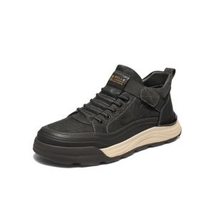 Belle | Insulated High-top Casual Shoes Mens Sneakers Thicker Sole