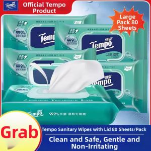 Tempo | Inhibitory Bacterial Wet Wipes 80 Sheets