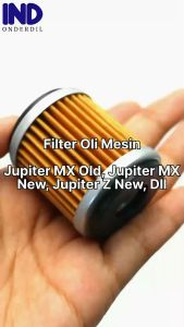 Filter-Saringan-Pembersih-Cleaner Oli-Oil Mesin Atas Yamaha Jupiter MX Lama-Old-New & Jupiter Z New Robot-Salib & Vega ZR & Vega RR & Vixion 2007-2011