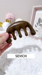 พร้อมส่งในไทย Sevich หวีไม้จันทน์ นวดศีรษะ หวีนวดผม หนังศรีษะ สําหรับผู้ชาย และผู้หญิง