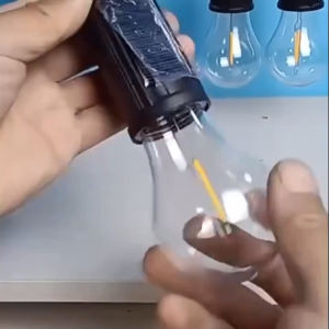 Solar Camping Light Outdoor Waterproof Light Bulb Portable Emergency Light Bulb