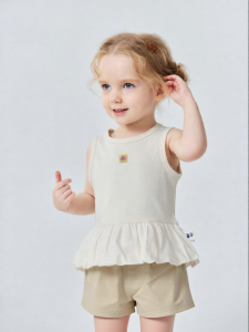 MINI BALA | Breathable Antibacterial Sleeveless Baby Top
