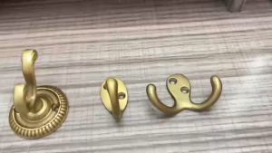 Móc áo đồng thau nguyên chất gắn tường M108M109M110 - Móc treo quần áo gắn tường