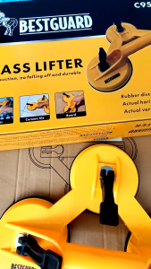 Kop kaca - Suction - Kaki - Glass suction BESGUARD 3 kaki atau 2 kaki alat pengangkat kaca