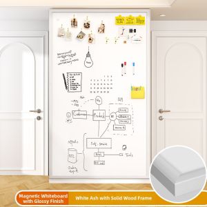 CIBOSHI | Magnetic & Writable Whiteboard Cork Board Combination