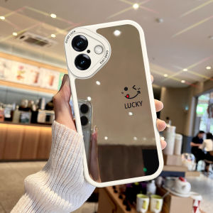 NAZHIMING | Smile Design Make-up Mirror Drop Protection Soft Silicone Phone Case