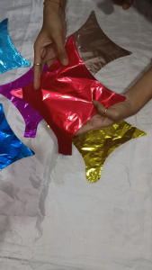 Balon Foil Bintang 4 Sisi Mini star Bintang kecil Murah
