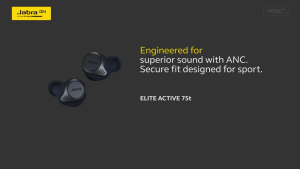 Jabra Elite Active 75T Sport Earbuds True Wireless Earbuds Quality Assurance Bluetooth Earphones