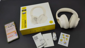 Tai nghe Bluetooth Chụp Tai BASEUS BASS BH1 kết nối app chỉnh EQ